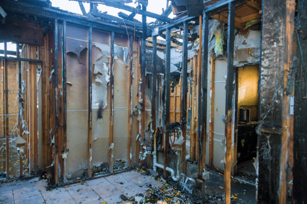 Professional Fire Damage Repair technician working in Skykomish, WA